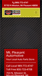 Mobile Screenshot of mtpleasantautomotive.com